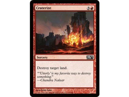 Craterize