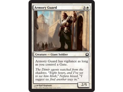 Armory Guard (Foil ANO, Stav Near Mint)