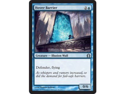 Hover Barrier
