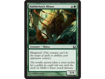 Rubbleback Rhino