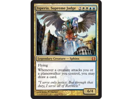 Isperia, Supreme Judge (Foil NE, Stav Near Mint)