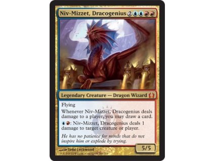 Niv-Mizzet, Dracogenius (Foil ANO, Stav Near Mint)