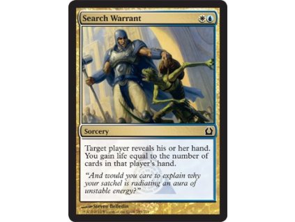 Search Warrant (Foil ANO, Stav Near Mint)