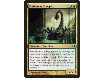 Sluiceway Scorpion (Foil ANO, Stav Near Mint)