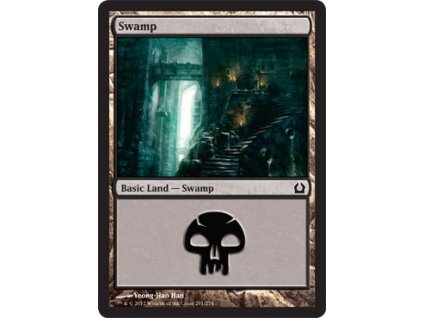 Swamp (Foil ANO, Stav Light Played)