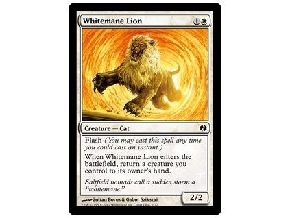 Whitemane Lion