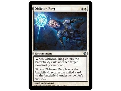Oblivion Ring (Foil NE, Stav Near Mint)