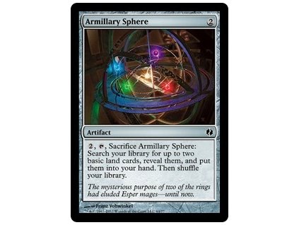 Armillary Sphere (Foil NE, Stav Near Mint)