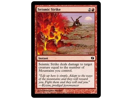 Seismic Strike (Foil NE, Stav Near Mint)