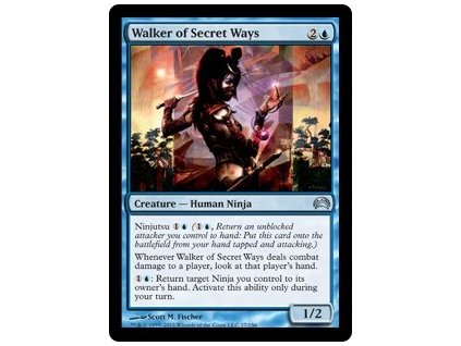 Walker of Secret Ways (Foil NE, Stav Near Mint)