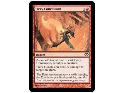 Fiery Conclusion