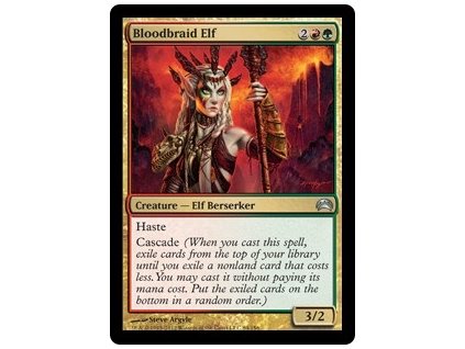 Bloodbraid Elf (Foil NE, Stav Near Mint)