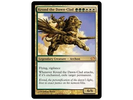 Krond the Dawn-Clad (Foil NE, Stav Near Mint)