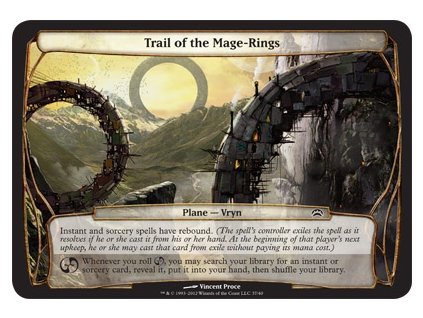 Trail of the Mage-Rings (Foil NE, Stav Near Mint)