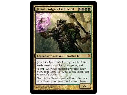 Jarad, Golgari Lich Lord - DD FOIL (Foil NE, Stav Near Mint)
