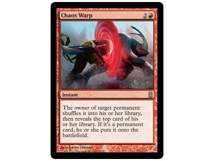 Chaos Warp (Foil NE, Stav Near Mint)