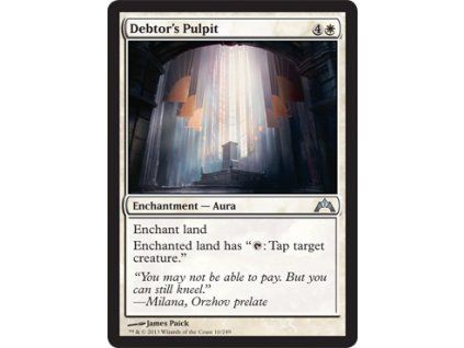 Debtor's Pulpit