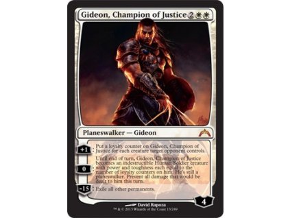 Gideon, Champion of Justice (Foil NE, Stav Near Mint)