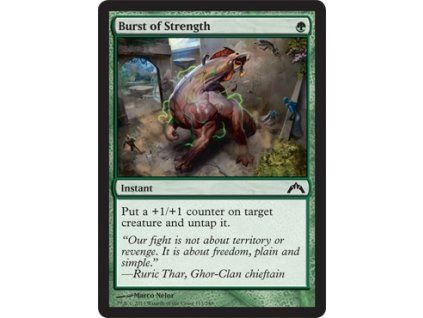 Burst of Strength
