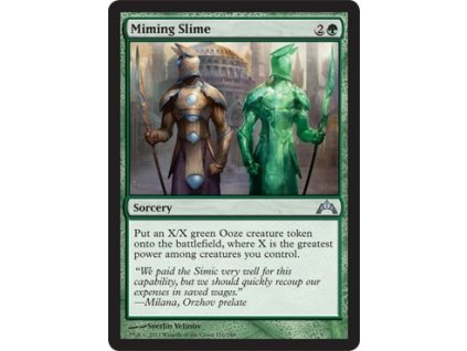 Miming Slime (Foil NE, Stav Near Mint)