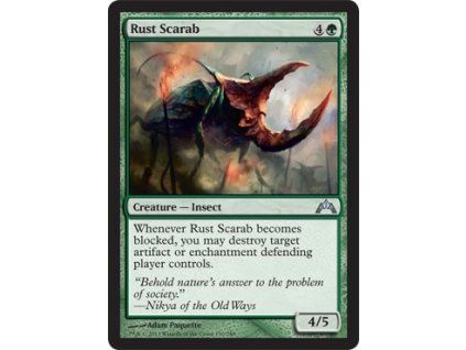 Rust Scarab