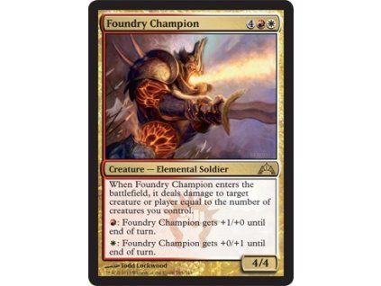 Foundry Champion - NON ENG CHI (Foil NE, Stav Near Mint)