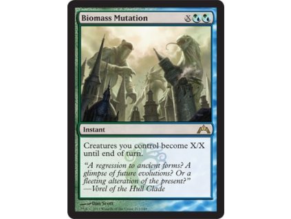 Biomass Mutation (Foil NE, Stav Near Mint)