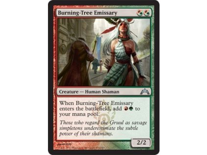 Burning-Tree Emissary (Foil NE, Stav Near Mint)