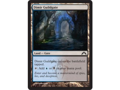 Dimir Guildgate (Foil NE, Stav Near Mint)