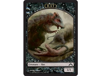 Rat token (Foil NE, Stav Near Mint)