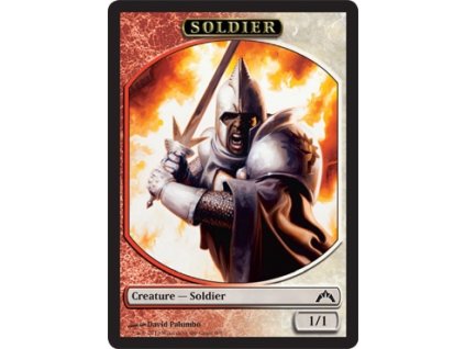 Soldier token (Foil NE, Stav Near Mint)