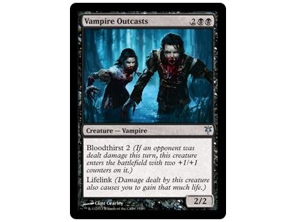 Vampire Outcasts (Foil NE, Stav Near Mint)