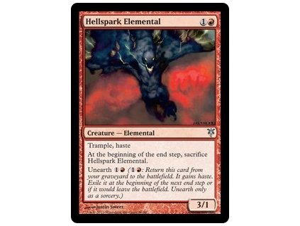 Hellspark Elemental (Foil NE, Stav Near Mint)