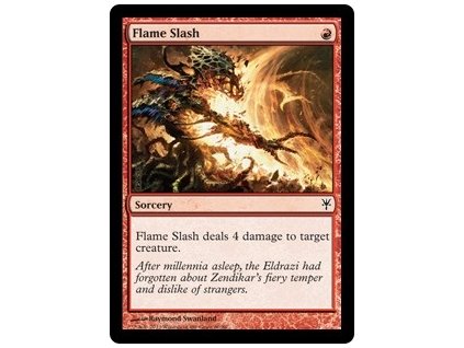 Flame Slash (Foil NE, Stav Near Mint)