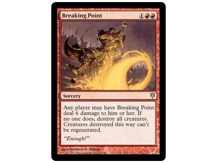 Breaking Point (Foil NE, Stav Near Mint)