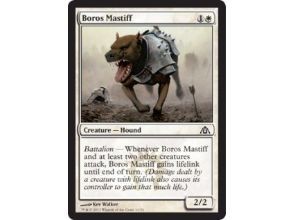 Boros Mastiff (Foil ANO, Stav Near Mint)