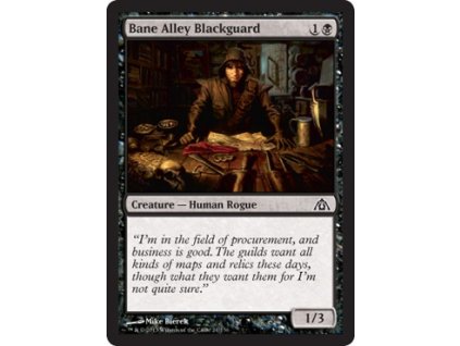 Bane Alley Blackguard (Foil ANO, Stav Near Mint)