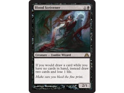 Blood Scrivener (Foil NE, Stav Light Played)