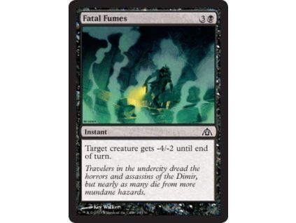 Fatal Fumes