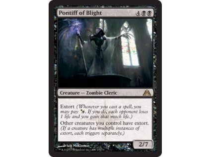 Pontiff of Blight (Foil NE, Stav Near Mint)