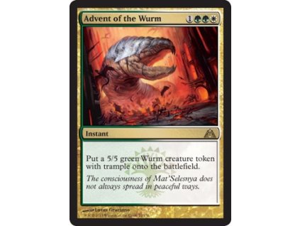 Advent of the Wurm (Foil NE, Stav Near Mint)