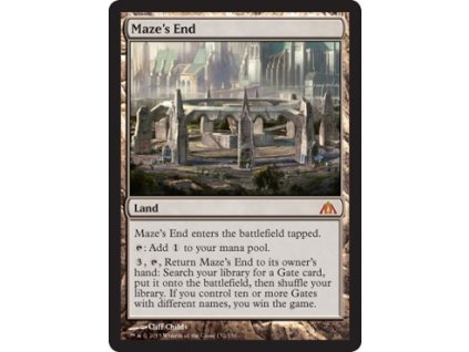 Maze's End (Foil NE, Stav Near Mint)