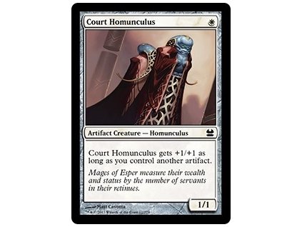 Court Homunculus (Foil ANO, Stav Near Mint)