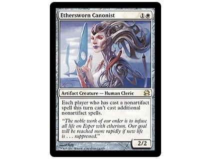 Ethersworn Canonist (Foil NE, Stav Near Mint)