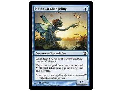 Mothdust Changeling (Foil NE, Stav Near Mint)