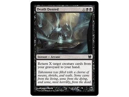 Death Denied (Foil NE, Stav Near Mint)