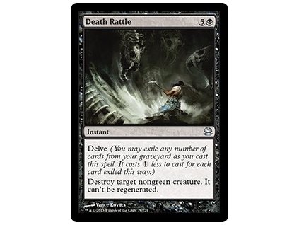 Death Rattle (Foil NE, Stav Near Mint)