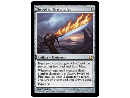 Sword of Fire and Ice (Foil NE, Stav Near Mint)