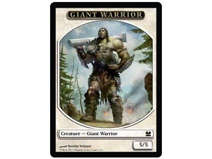 Giant Warrior token