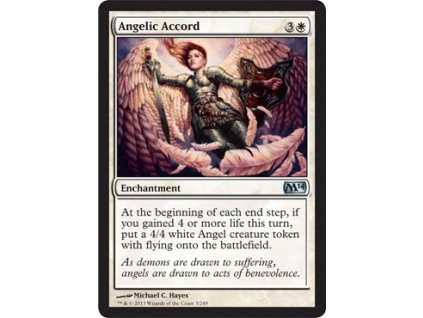 Angelic Accord (Foil NE, Stav Near Mint)